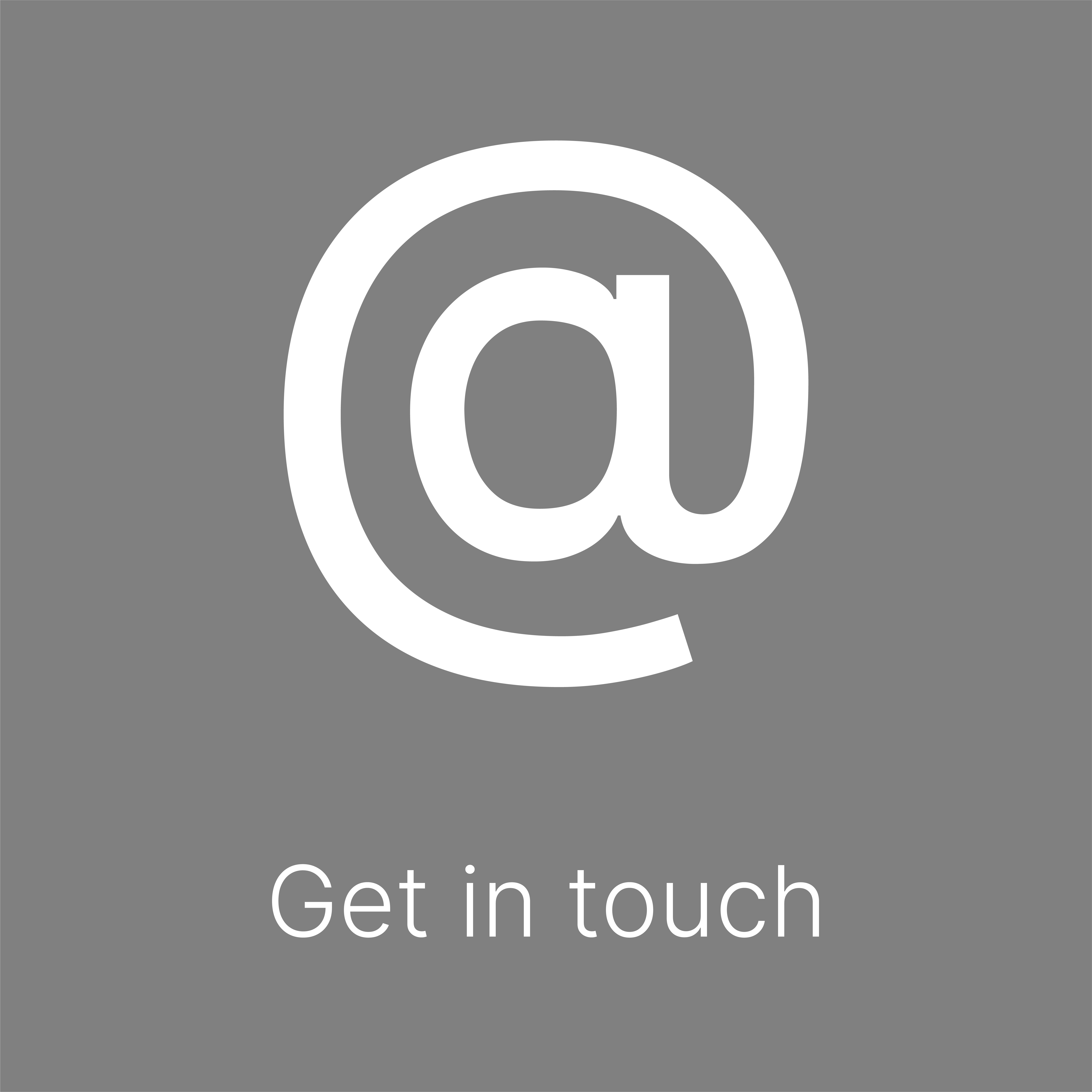 Get in touch